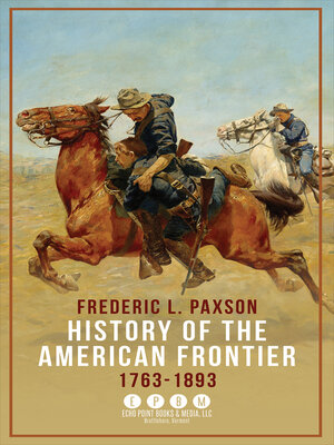 cover image of History of the American Frontier